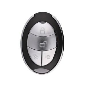 Mavi ışık ile 433MHz kablosuz araba uzaktan kumandalı anahtar araba Alarm kutusu haddeleme kodu plastik donanım RF uzaktan donanım içerir - Product Image 1
