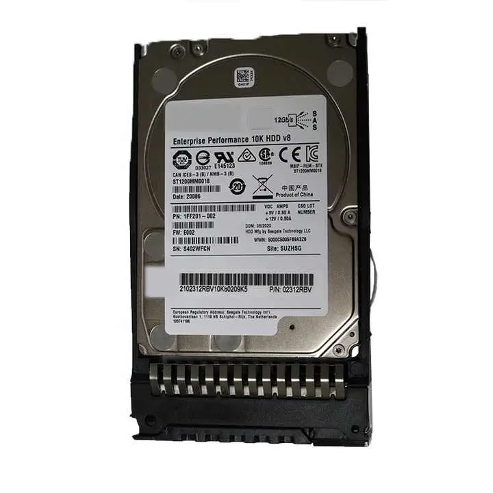 Unidad de disco duro empresarial original 10K 1,2 TB SAS 2,5 ''Unidad de disco duro de almacenamiento HDD