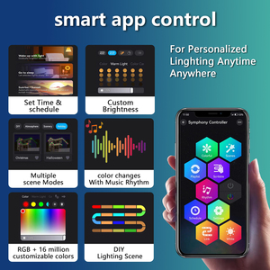 ไฟพลอย <span class=keywords><strong>LED</strong></span> นำทางสำหรับเทศกาลคริสต์มาสแบบถาวรสำหรับกลางแจ้ง WS2811 UCS2904 - Product Image 3