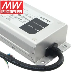 Mittlerer Brunnen ELG-300-12A IP67 300W Einzel ausgang Wasserdichter LED-Beleuchtungs transformator Außen AC DC 12V 24V Netzteil treiber