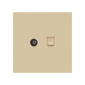 Universal Double 3 Pin Wall <strong>Socket</strong> With Circular Switch Flame Retardant PC Panel Socketes and Switches Electrical Metal Frame - Product Image 1