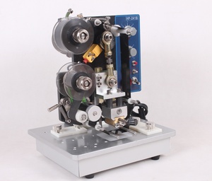 Halbautomat ische elektrische Farbband-Chargen codierung druckmaschine 10 Motor kartons 2 und 3 Zeilen Nummern stempelset für Kunststoff akzeptieren - Product Image 5