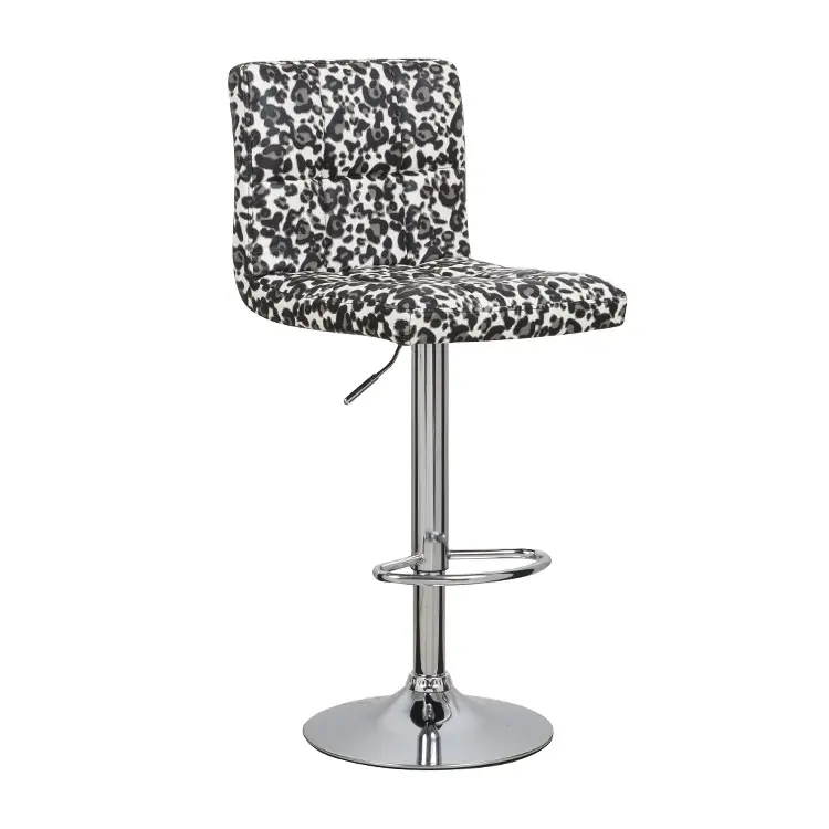 Mobiliário da barra da casa do oem personalizado chaise pivote, moderno, giratório preto e branco, cadeiras de barbeiro usado para venda