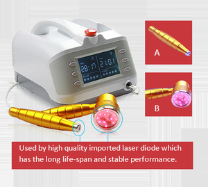HY-30Dのコールドレーザー治療装置、5x808nm + 11x650nm、人体筋肉の痛みを軽減するためのウォーキング、在宅ケアのパーソナル使用およびクリニック - Product Image 3