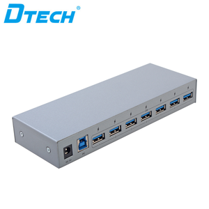 Dtech High Quality 7 <strong>Input</strong> 1 <strong>Output</strong> HUB Support Phone Keyboard Mouse Laptop Printer <strong>Computer</strong> USB 2.0 HUB