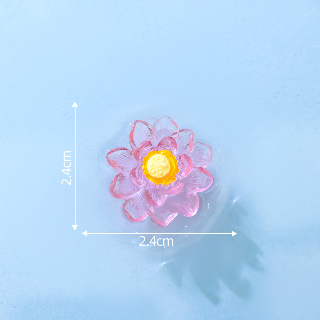 Non.3 lotus rose rouge
