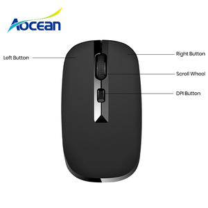 Pc Mouse del Computer Oem personalizzato a buon mercato ergonomico silenzioso Click Ultra sottile piatto piccolo Mini sottile 2.4g Mouse senza fili per il Computer portatile - Product Image 6