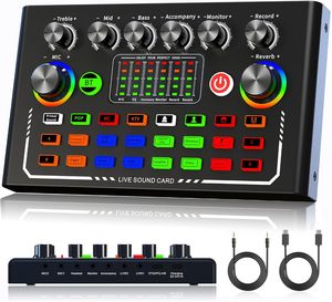 Mikrofon ses kartı kiti BM800 konsol kiti kondenser Podcast eşlik kayıt Webcast şarkı stüdyo sertifikası - Product Image 2