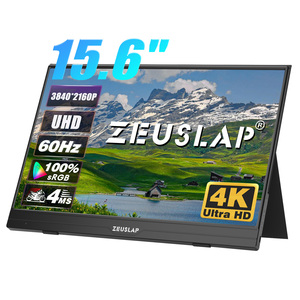 Monitores pequeños Led Lcd de 15,6 pulgadas 4K 3840*2160P Monitor de juegos Pantalla de panel Ips Pantalla Usb Monitor portátil para Ps5 - Product Image 1
