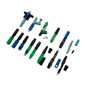 2025 ücretsiz Logo hızlı SC APC ortak optik Fiber FTTH hızlı bağlayıcı UPS cilalı ağ kullanımı için SM Fiber tipi için SC konektörü - Product Image 1