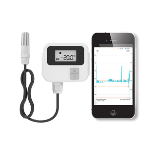 Medidor de temperatura y humedad de IoT industrial Sensor de temperatura de registrador de datos Ble Bluetooth inalámbrico portátil Digital inteligente con sonda - Product Image 1