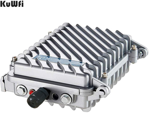 OEM ODM KuWFi Wide Range 64 usuarios Dispositivo de punto de acceso Wifi 300Mbps IP67 Punto de acceso al aire libre a prueba de agua para cobertura de red inalámbrica - Product Image 2
