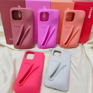 With Lip Gloss <strong>Rhode</strong> 3D Silicone Phone Case Set for Iphone 11 12 13 14 15 16 Pro <strong>Max</strong> Lipgloss Balm Rubber Lipstick Back Cover