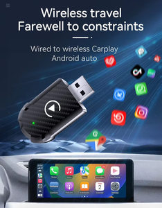 <span class=keywords><strong>Android</strong></span> Auto 2-in-1 đa phương tiện xe hơi streaming Ai Xe phương tiện truyền thông hộp 2 trong 1 không dây mini USB Carplay Dongle Adapter - Product Image 4