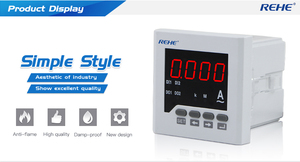 Ampere Indicator Single-phase RH-DA81 DC Current Ampere Meter Mini <strong>Digital</strong> Ampermetr Display Panel Meter - Product Image 4