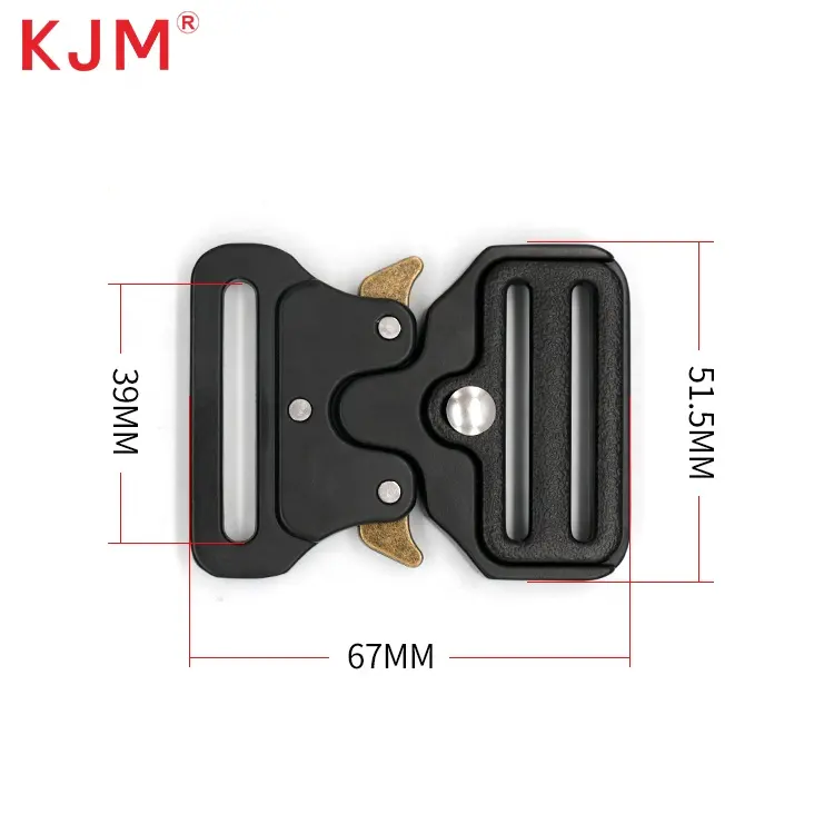 Kjm Tactische Riem Accessoires Zware 25Mm/32Mm/38Mm/50Mm Nylon Banden Verstelbare Riem Tactische Gesp