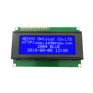 Genyu 5.0V STN blu/grigio/giallo verde 20 caratteri x schermo a 4 linee 2004 modulo lcd IIC/I2C 4pin 4x20 caratteri Display lcd 20x4 - Product Image 1
