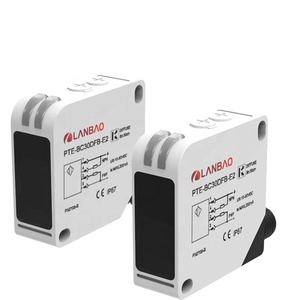 Lanbao 60m Erkennungs positions sensor 24VDC NO NC Relais ausgang Photo elektrischer Sensor