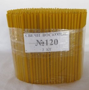 Nến sáp ong mỏng thân thiện với môi trường, màu vàng, dạng que, dùng cho nhà thờ, tự nhiên, dùng cho nhà cửa, lễ Phục Sinh, nhà thờ, đóng hộp - Product Image 6