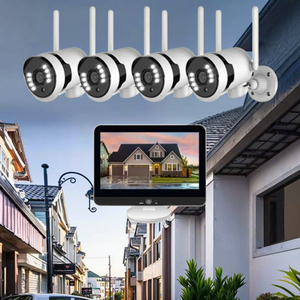 12.5-inch Screen <strong>Wireless</strong> NVR Kit 5MP Home <strong>Security</strong> <strong>System</strong> Wifi Ptz Network Camera 8CH Wifi CCTV Camera <strong>System</strong> OEM Customizable - Product Image 3