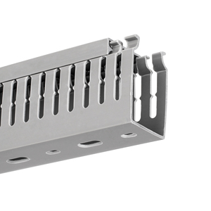 50*60 Slotted <strong>Trunking</strong> Open Cable Management <strong>Trunking</strong> PVC Cable Hider Cabling Accessories Halogen Free <strong>Trunking</strong> - Product Image 6