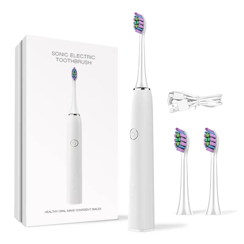 IPX7USB急速充電充電自動振動歯科電気電子電気歯ブラシ歯ブラシ