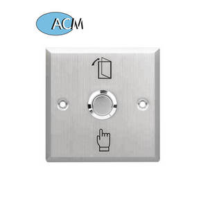 Sistema di controllo di accesso con interruttore di rilascio a pulsante in metallo in acciaio inossidabile - Product Image 2