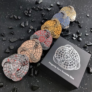 Ngục tối đồ chơi giảm căng thẳng độc đáo và rồng <span class=keywords><strong>Fidget</strong></span>-<span class=keywords><strong>Spinner</strong></span> Roulette xúc xắc kim loại cho các trò chơi RPG - Product Image 6