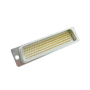 Conector d sub dsub db104, 104 Pines, HDB, alta densidad, enchufe macho de corriente, tipo d, soldadura, interfaz VGA, amphenol - Product Image 1
