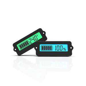 12V 24V 36V 48V LCD Digit Display Meter batteria al litio capacità Tester indicatore voltmetro indicatore percentuale batteria - Product Image 1