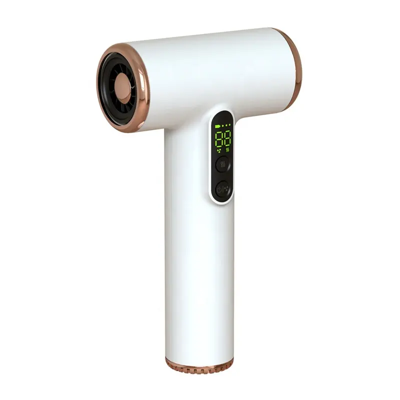 Kablosuz saç kurutma makinesi USB şarj edilebilir öğrenci seyahat taşınabilir Blower açık kamp barbekü üfleme hava tabancası boyama saç kurutma makinesi
