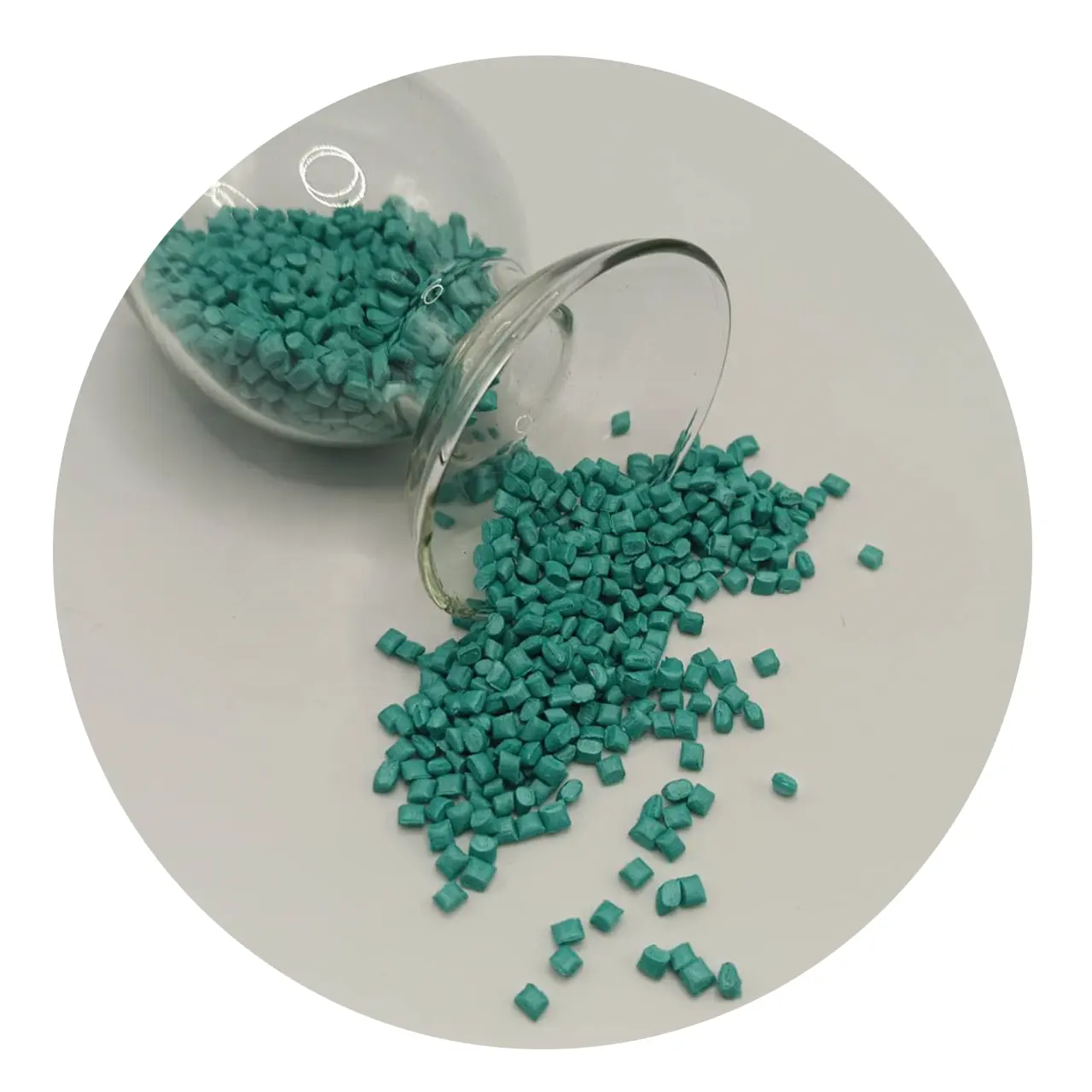 Chất lượng cao hạt nhựa màu ngọc lam masterbatch ABS PP PE Pet PS PVC