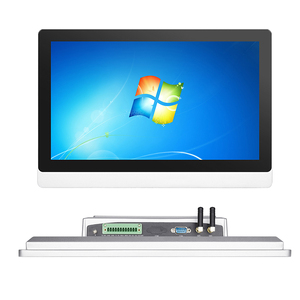 Pantalla multitáctil inteligente de 15,6 pulgadas, todo en uno, PC Intel i5 CPU, sistema operativo Linux, computadora de panel táctil LCD Industrial - Product Image 1