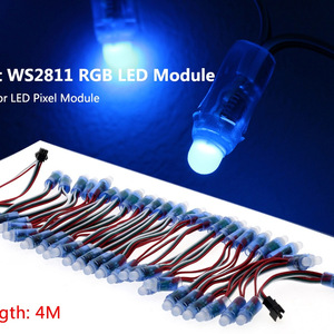 Digital <strong>LED</strong> <strong>Pixel</strong> Light 12mm WS2811 IC Full Color <strong>Pixel</strong> <strong>LED</strong> Module Light DC 5V Input IP68 Waterproof 12V <strong>RGB</strong> Color - Product Image 3