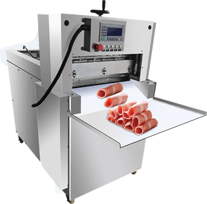 Mới công nghiệp-lớp 304 thép không gỉ thương mại đông lạnh thịt <span class=keywords><strong>Slicer</strong></span> với điều chỉnh độ dày và hoạt động tự động - Product Image 2