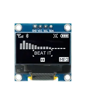 0.96 pollici IIC SPI seriale 7/4pin bianco/blu/giallo blu/giallo modulo di visualizzazione OLED SSD1306 12864 scheda schermo LCD per Arduino - Product Image 5
