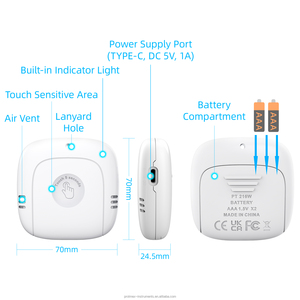 Monitor inteligente de temperatura y humedad, dispositivo con función WIFI