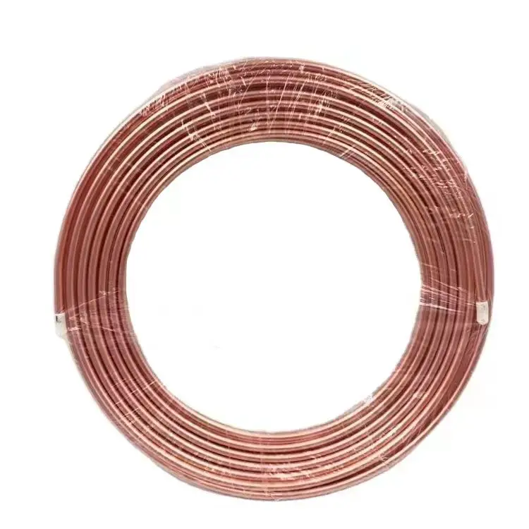 Vente chaude 1/4 "pouces de diamètre Bobine de crêpe réfrigération climatisation Tube/tuyau en cuivre