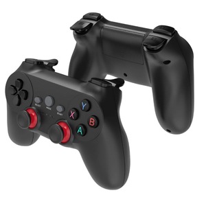 Controlador inalámbrico dual de 2,4G con motor de vibración Compatible con computadora Android TV para Nintendo Mobile para PUBG-Juego Doble