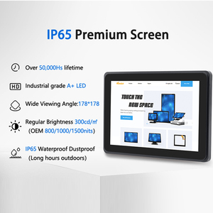 Open Frame Ip65 Open Frame capacitivo industriale Tft Touch pannello schermo Lcd per chiosco Atm Pos sistema Monitor Display - Product Image 4