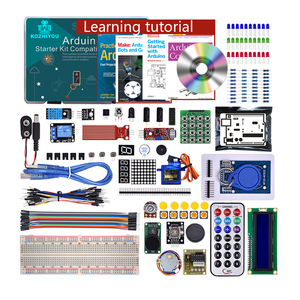 Starter Kit base elettronica per Raspberry Pi include PCB Breadboard Jumper fili Buzzer Mega2560 R3-for principianti - Product Image 1