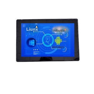 Pannello industriale 10.1 senza ventaglio schermo piatto monitor All-in-One IP65 in lega di alluminio involucro del Computer incorporato Linux OS - Product Image 3