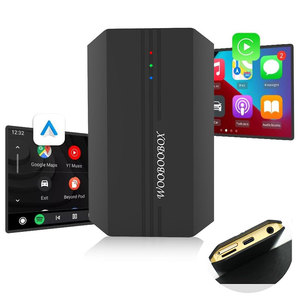 Smartbox kablosuz 12 kullanım Sim Snapdragon 8 Core-3 in 1 CarPlay oto Android 12 GPS 64GB ROM ile dahili YouTube ve Netflix - Product Image 1