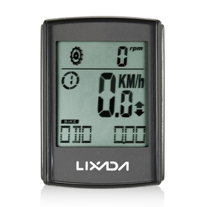 Lixada Multifunctional 2-in-1 Wireless LCD Bicycle <strong>Cycle</strong> <strong>Computer</strong> Speed Cadence Water-resistant