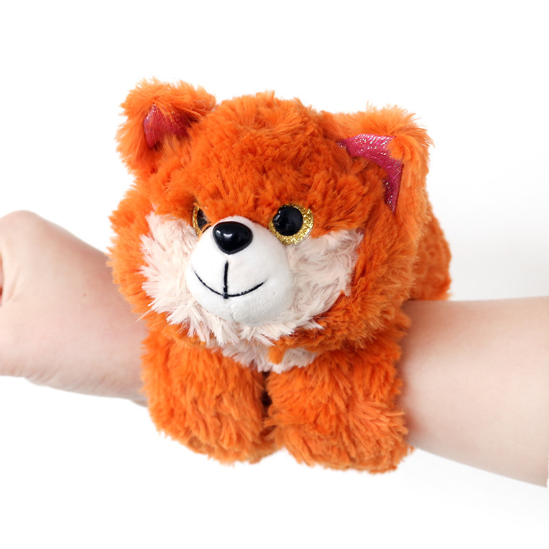 Anello a scatto doppio Fox-arancione 18 cm