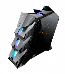 Nuevo diseño de forma especial ATX Gaming PC Case Computer CPU Server Gabinete Chasis para escritorio con panel de acero de vidrio templado - Product Image 3