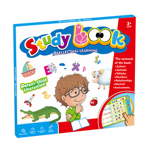 Giocattoli educativi il mio primo tocco di libro pendente e insegnare a libro di parole rime musicali libro impara a leggere per i bambini - Product Image 5