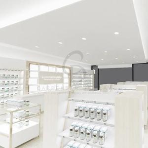 装饰香水店室内设计和商场化妆展示化妆品香水店室内装饰