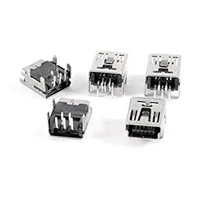 New Arrival Mini USB <strong>B</strong> <strong>Type</strong> Connector High Performance AC 500V Available Black (5V) Green (12V) <strong>Red</strong> (24V) for Chargers Adapters