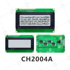2004 Monochromes STN-Zeichen-LCD-Anzeige modul 20x4 Standard-I2C-Schnittstelle Kleine Größe für kompakte Designs